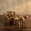 Brass Decor Bullock Cart
