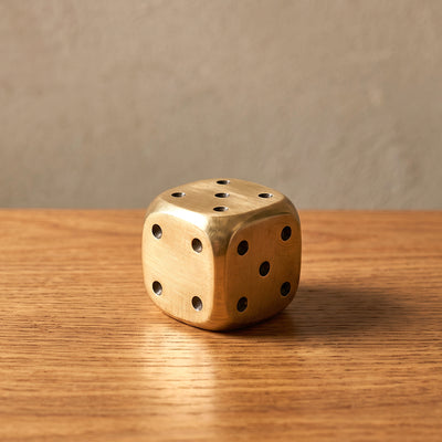 Brass Dice Agarbatti Stand