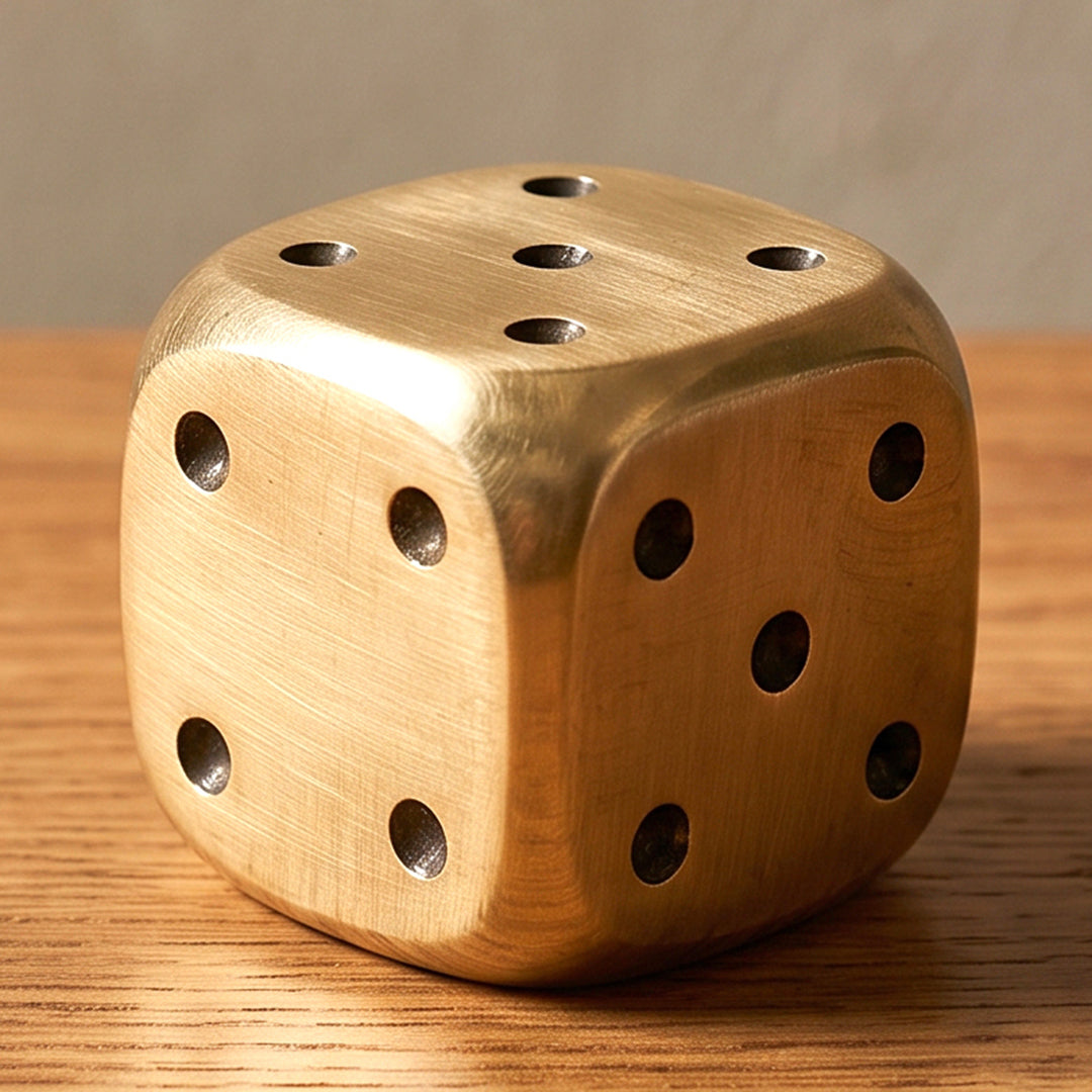 Brass Dice Agarbatti Stand