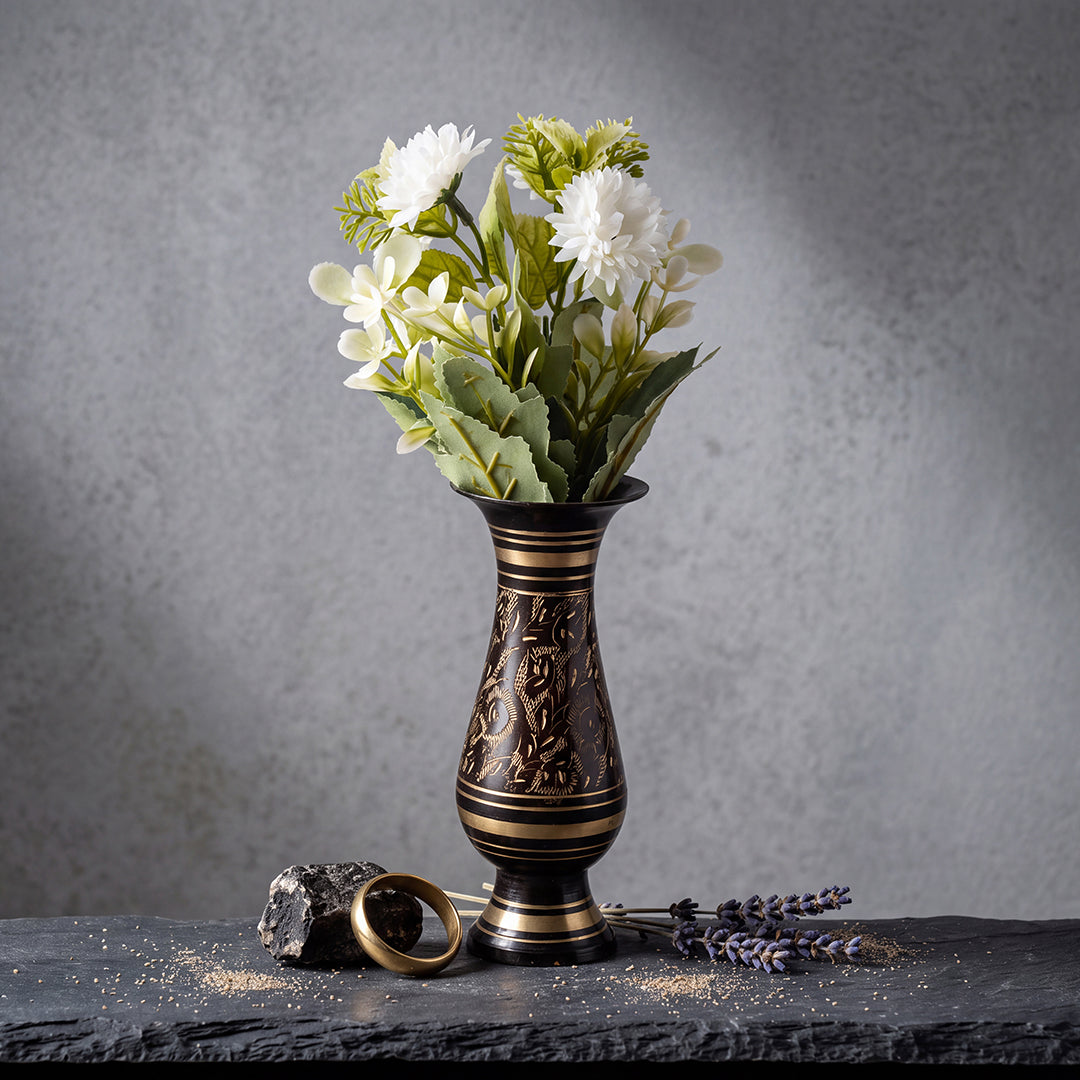 Brass Vase Tapered Charm