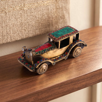 Brass Decor Vintage Car