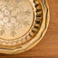 Brass Plate Floral Medallion