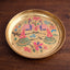 Brass Tray Peacock Motif