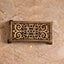 Brass Chowki Rectangular Floral