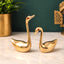 Brass Statue Swan Elegance