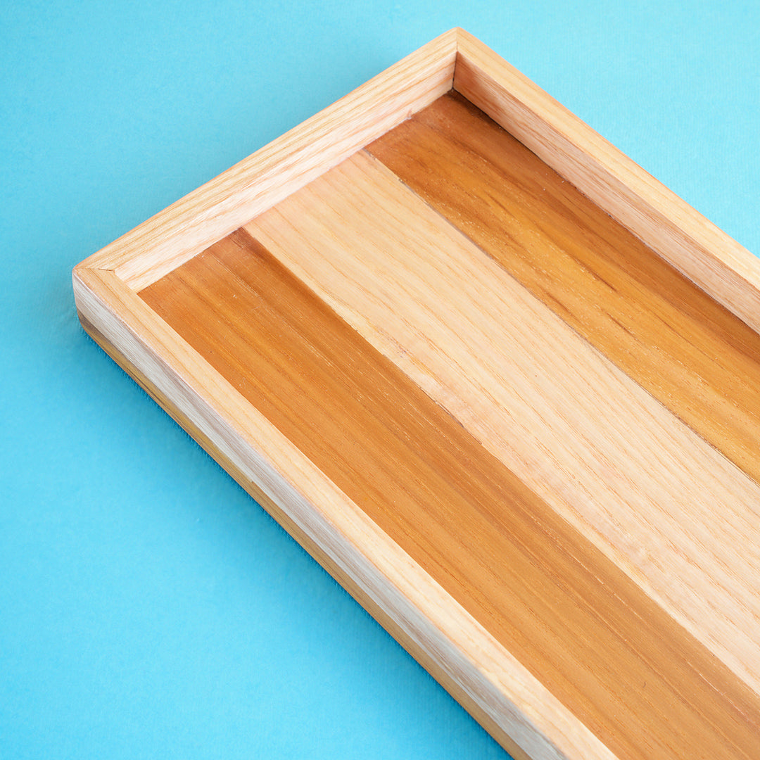 Luca wooden Desk Organizer