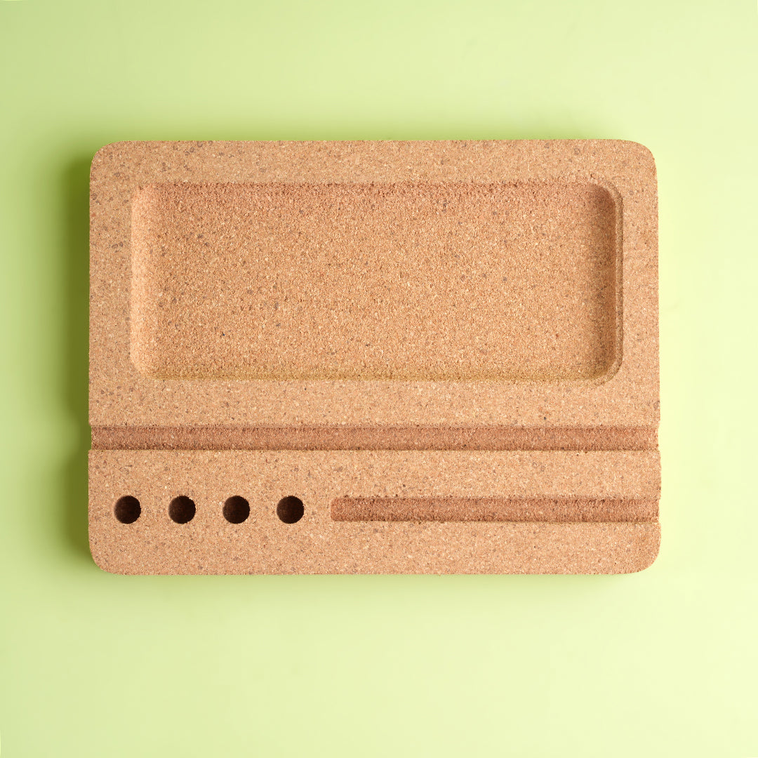 Pisa Cork Desk Organizer