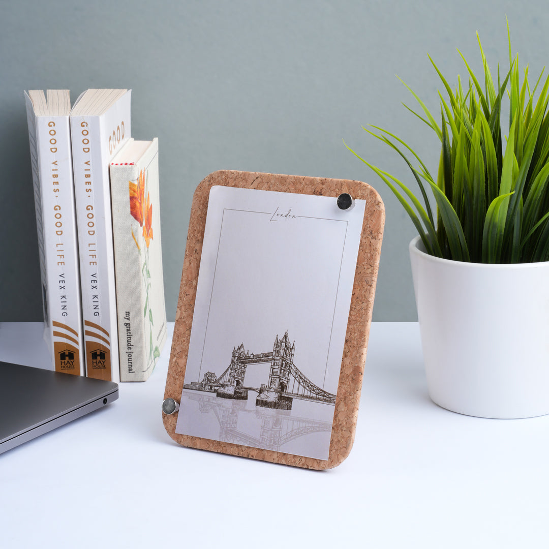 Merc Cork Magnetic Photo Frame