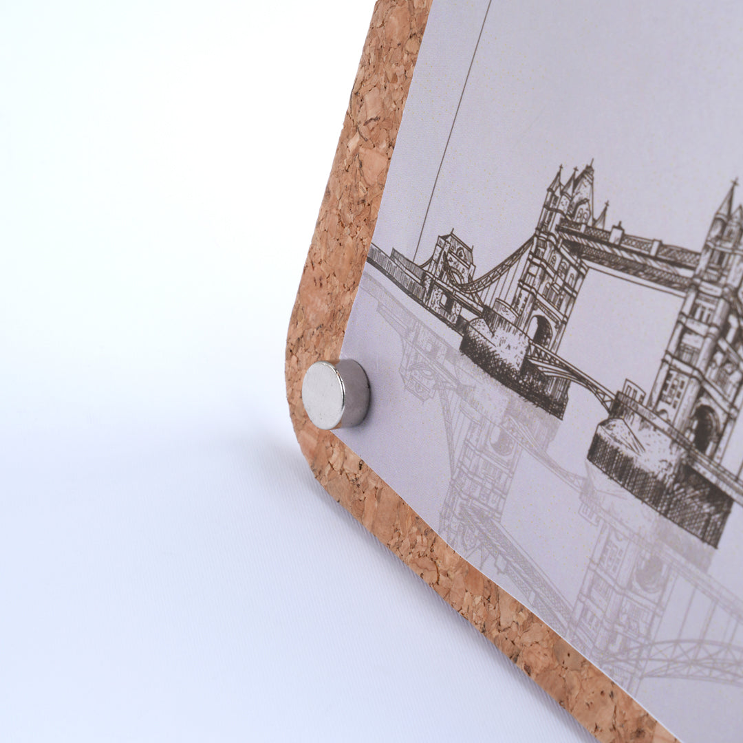 Merc Cork Magnetic Photo Frame
