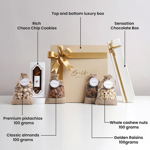 Scrumptious Munch Box - BoxUp Luxury Gifting 