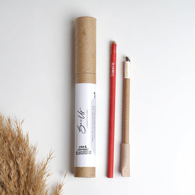 Seed tip pen and pencil