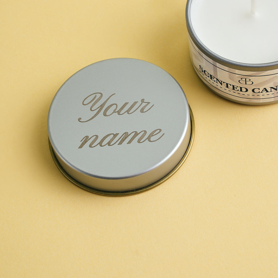 Scented Candle Engrave