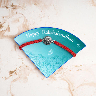 Silver Rakhi for Brother