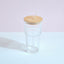 Ribbed Glass Sipper
