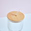 Ribbed Glass Sipper