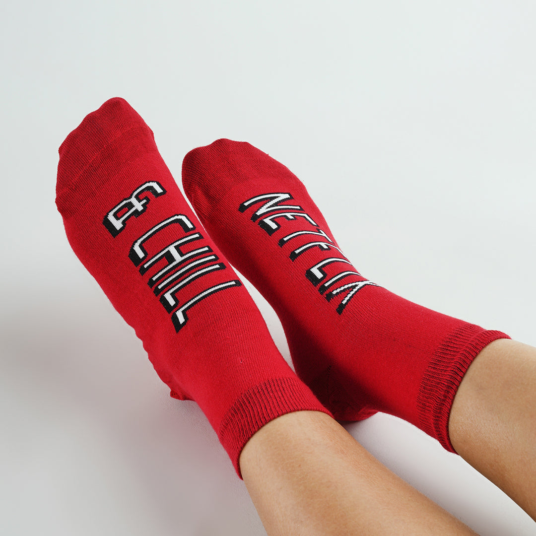 Netflix & Chill Socks