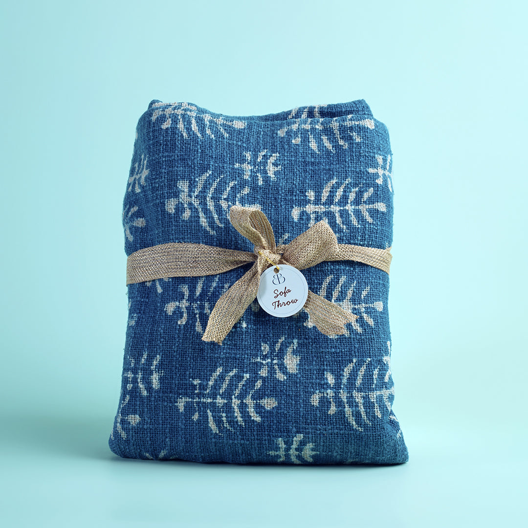 Indigo Whisper Throw