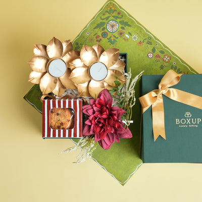 Golden Petal Diwali Hamper