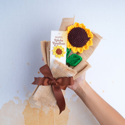 The Sunshine Raksha Bandhan bouquet
