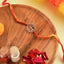 The Silver Swastik Rakhi