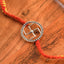 The Silver Swastik Rakhi