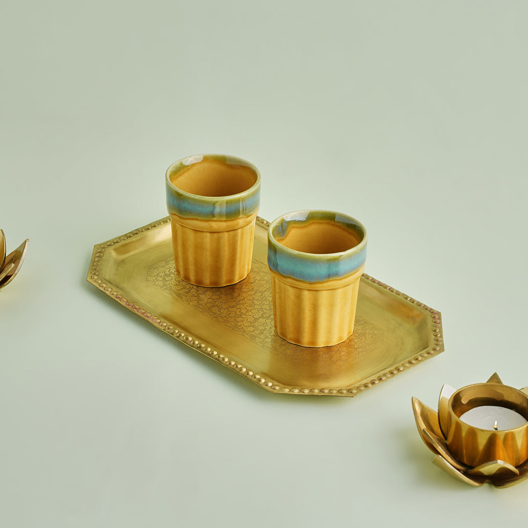 Ceramic kulhads – set of 2