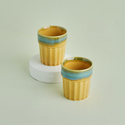 Ceramic kulhads – set of 2