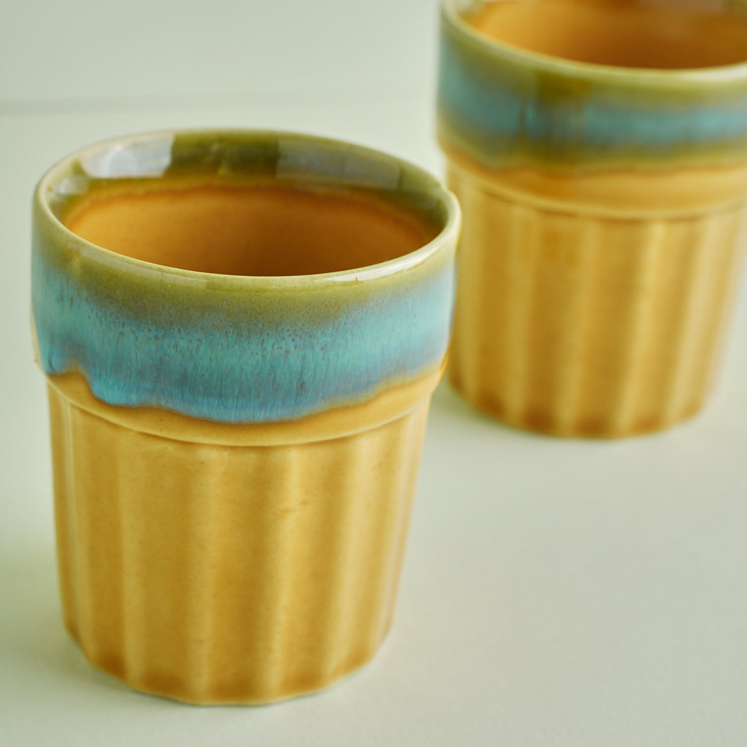 Ceramic kulhads – set of 2