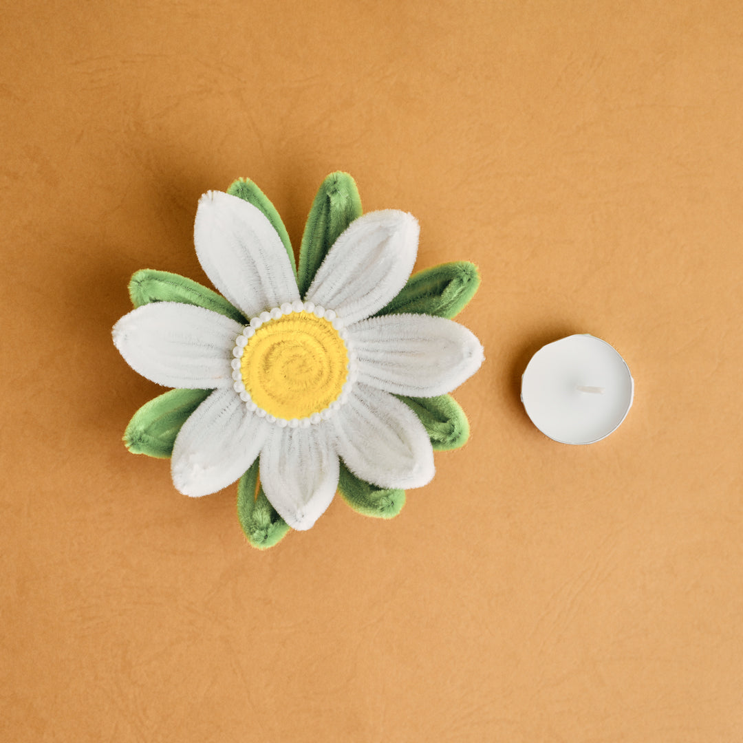 Floral Diwali Candle Holder