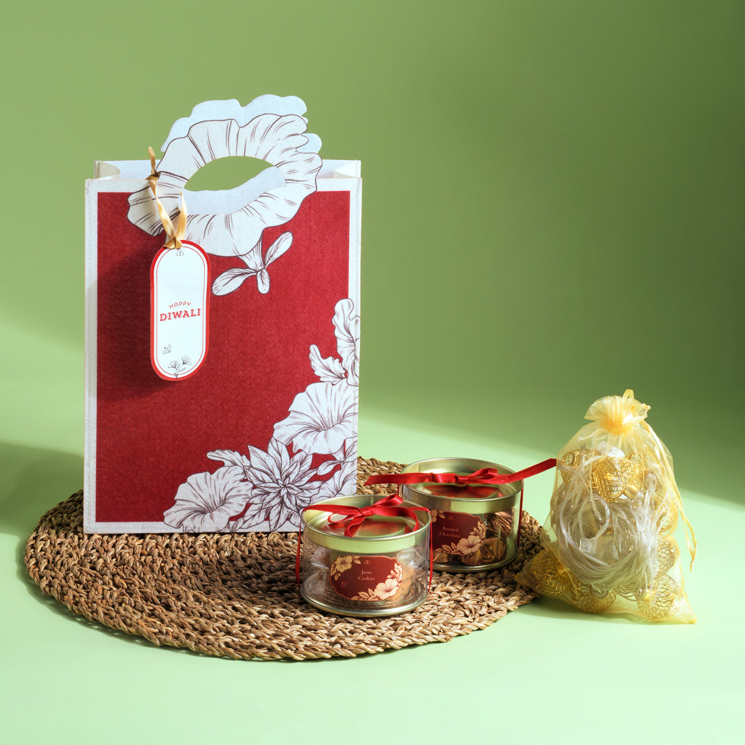 Crimson Bloom Diwali Hamper