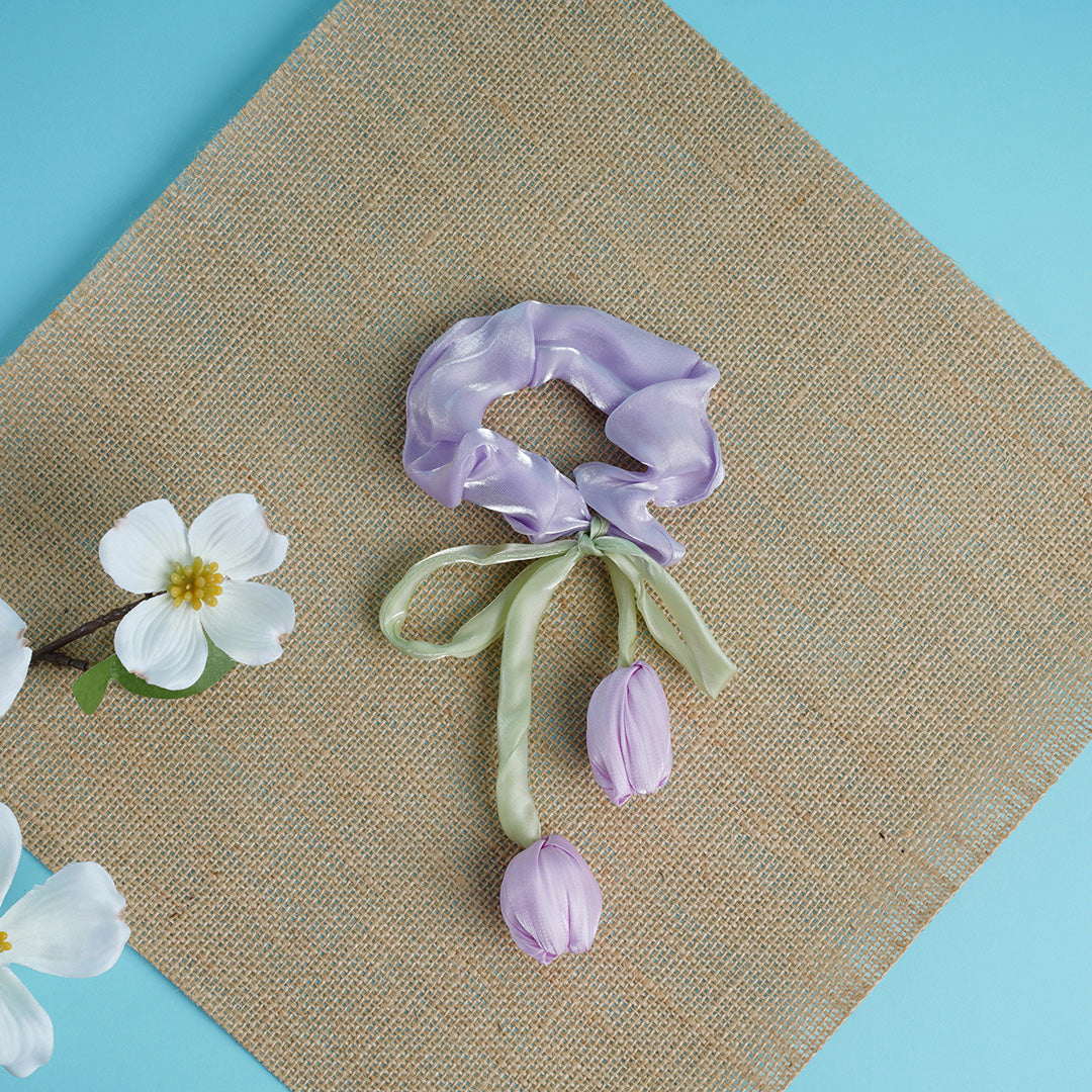 Tulip Tulle Hair Tie