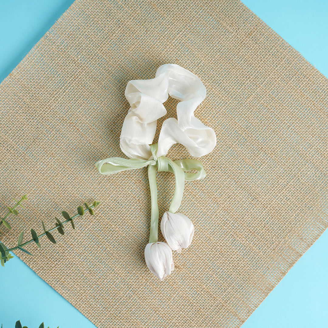 Tulip Tulle Hair Tie