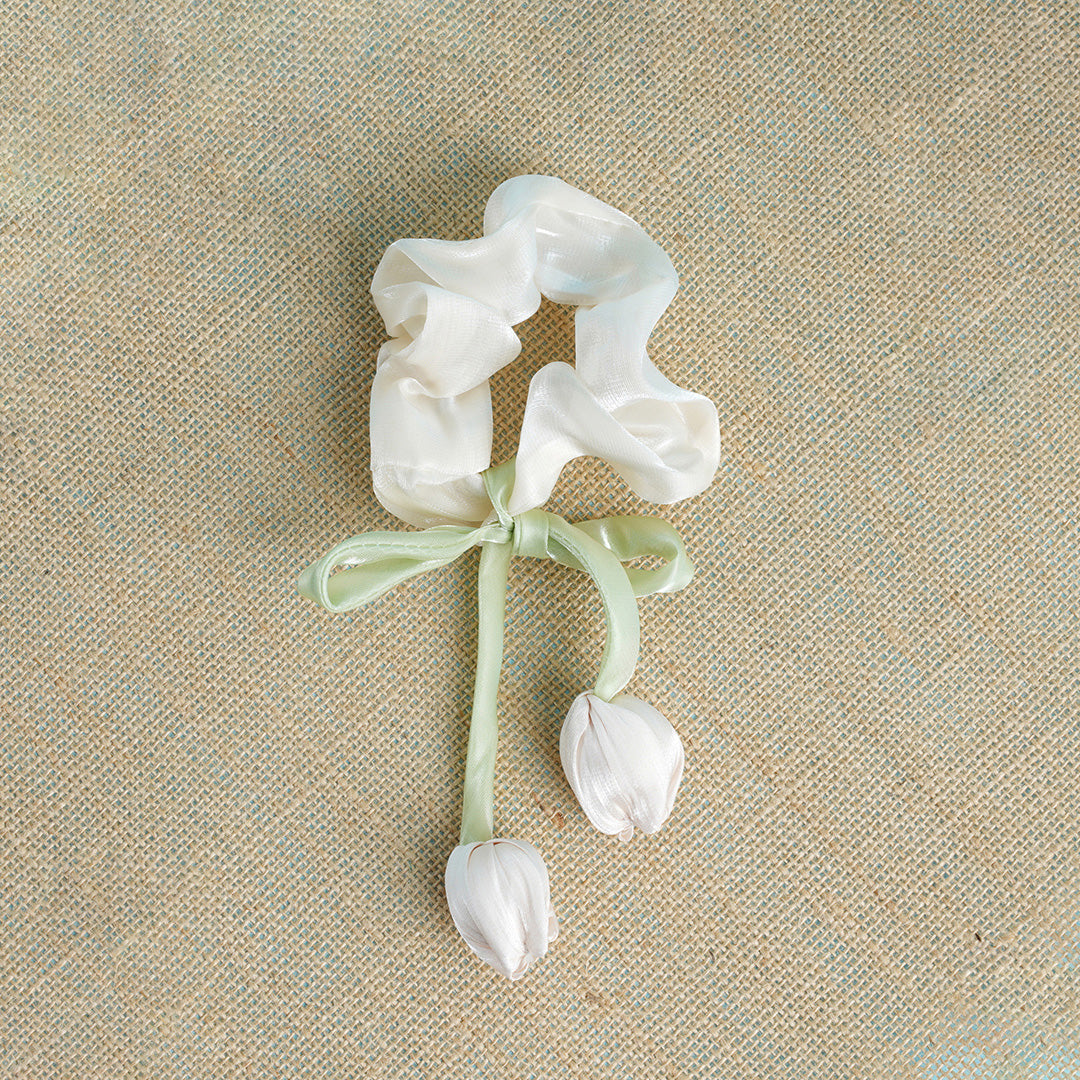 Tulip Tulle Hair Tie