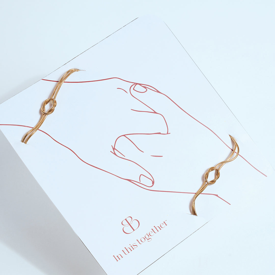 Knot Bracelets (set of 2)