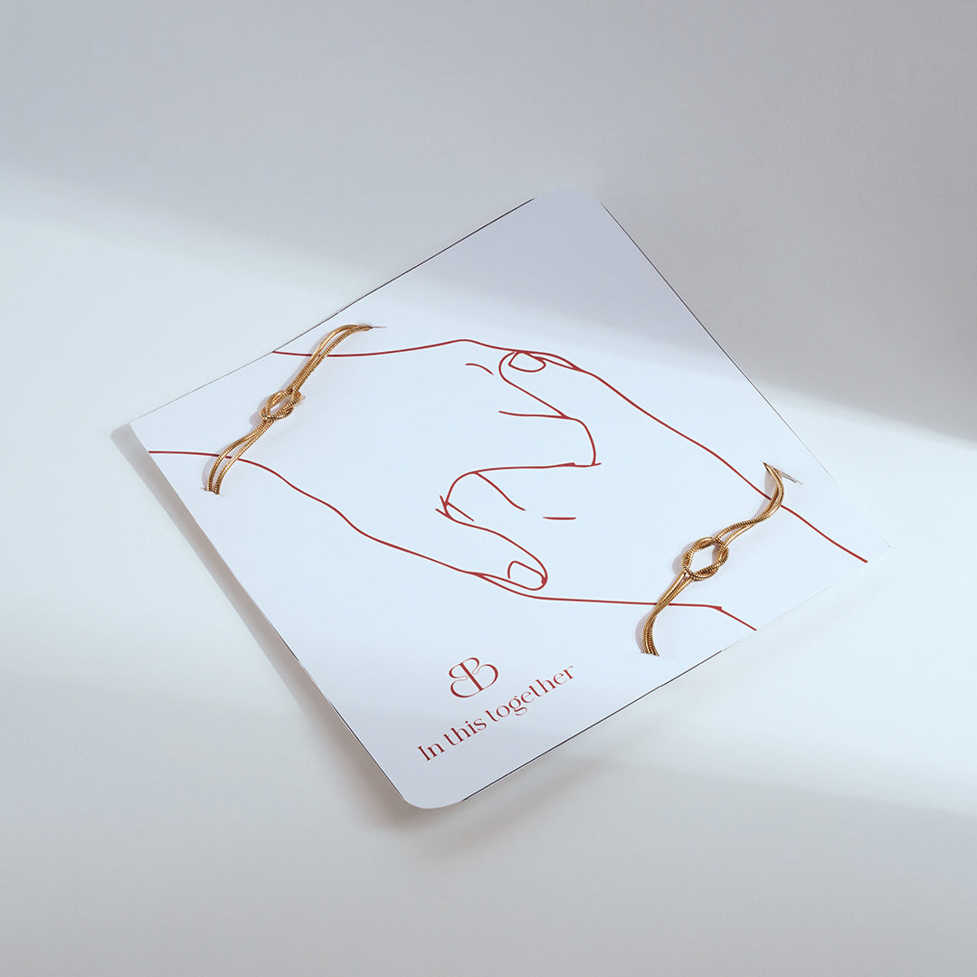 Knot Bracelets (set of 2)