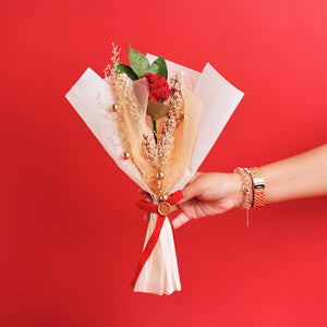 Crochet Rose Bouquet