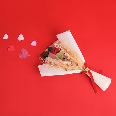 Crochet Rose Bouquet