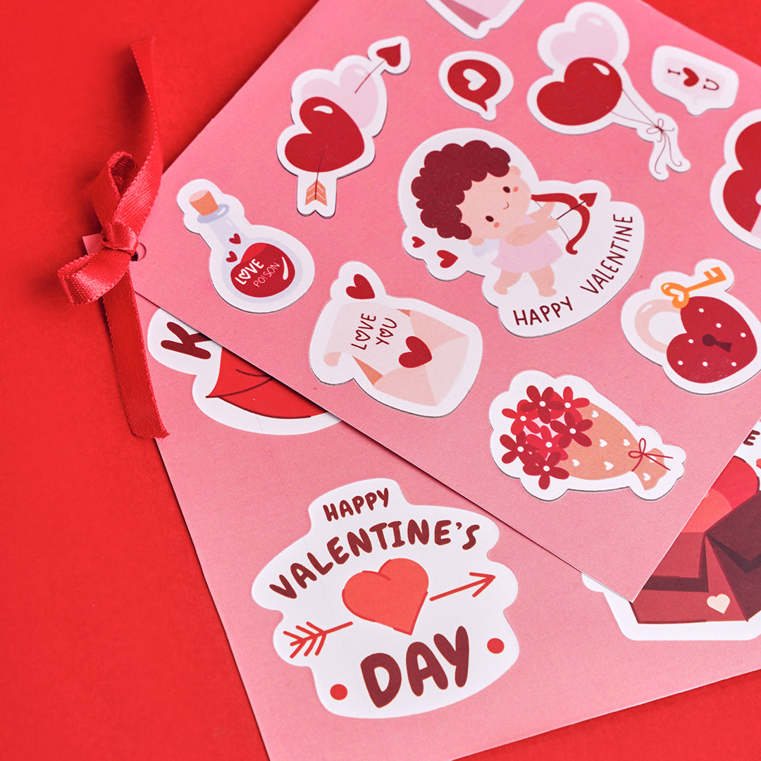 VDAY stickers