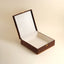 Brown velvet box