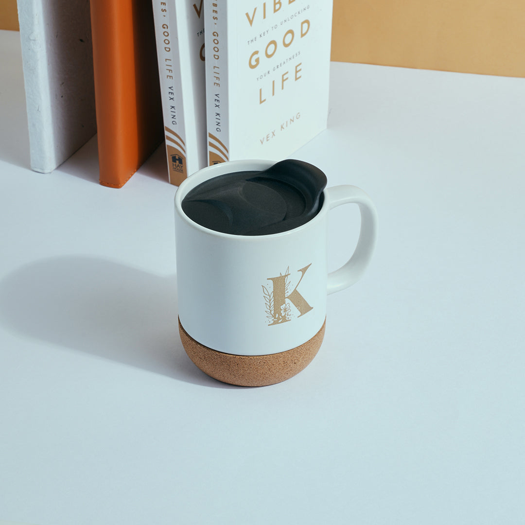 The Monogram Cork Mug