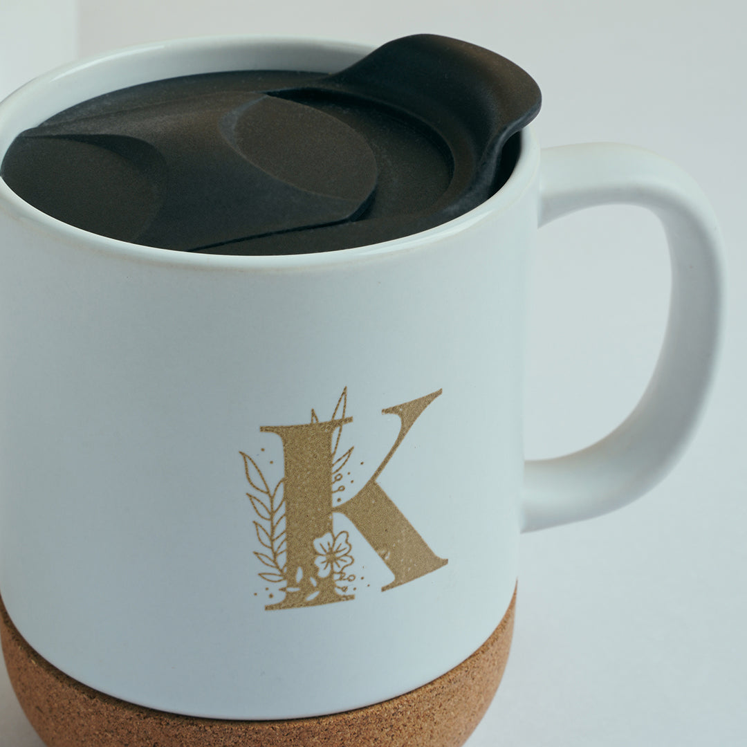 The Monogram Cork Mug
