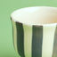 Striped Ceramic Cup