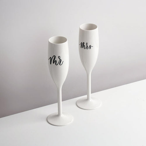 Champagne flutes - Couple edition