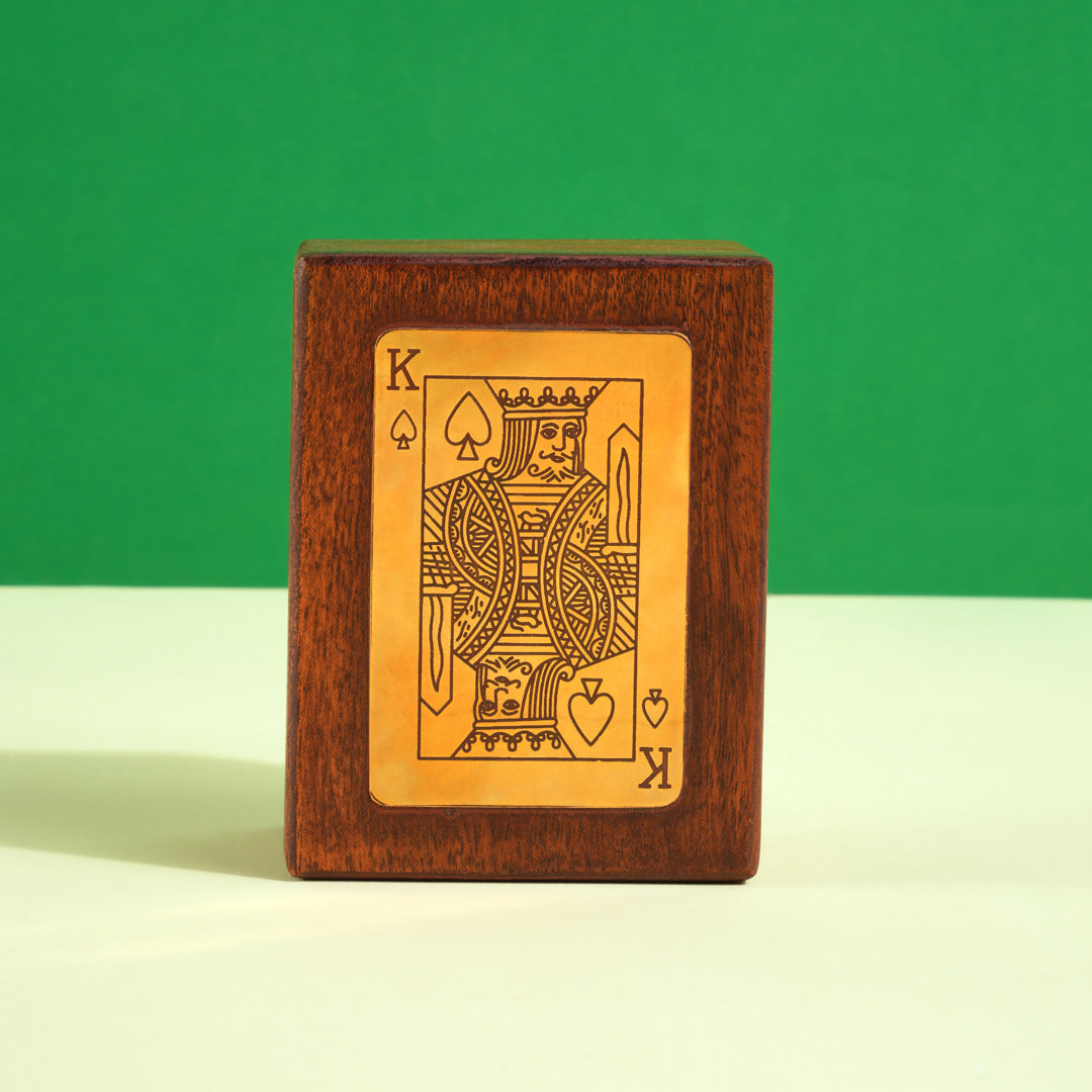 Wooden Card Box