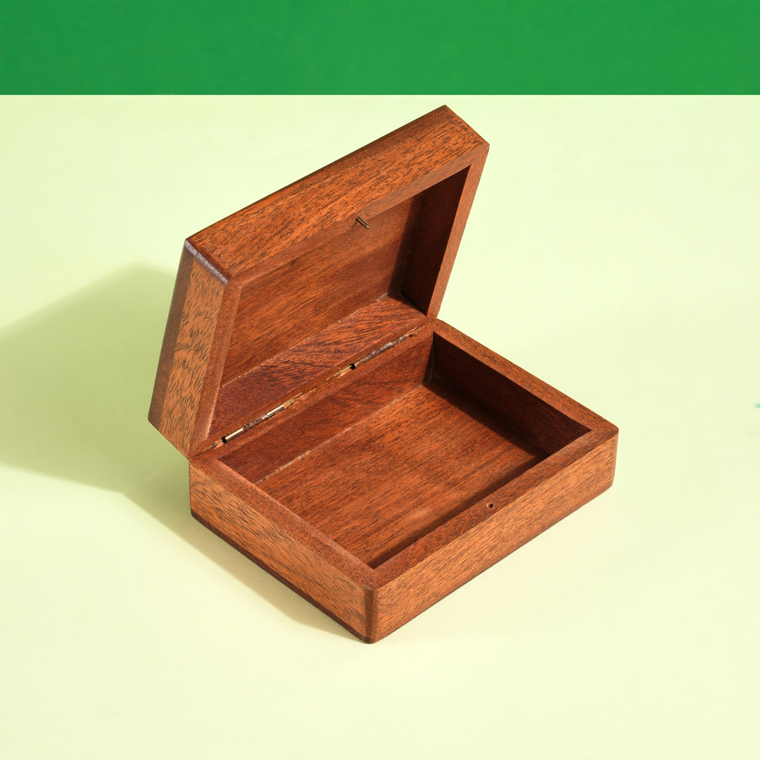 Wooden Card Box