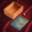 Wooden box with lid