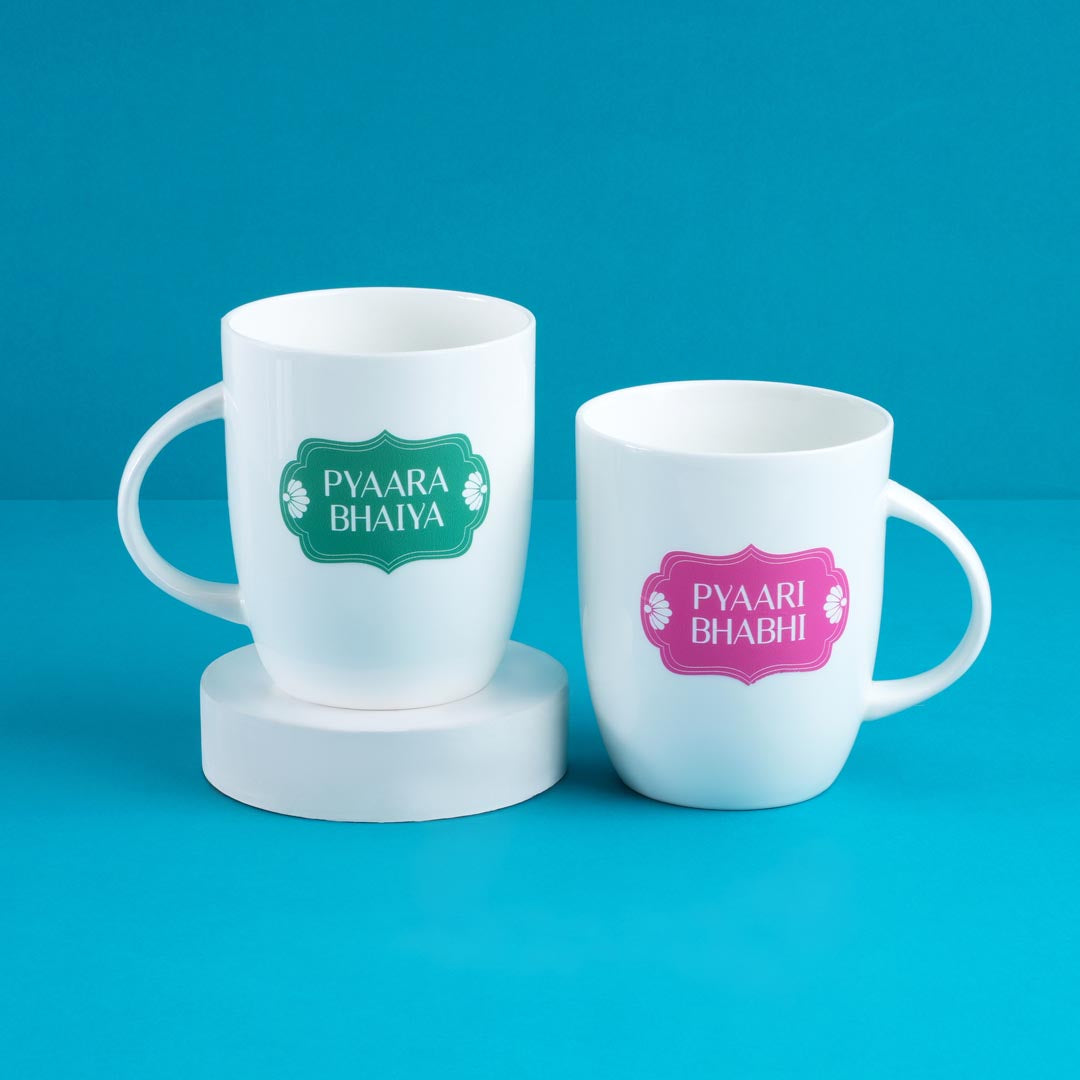 The Bhaiya Bhabhi Mug Set