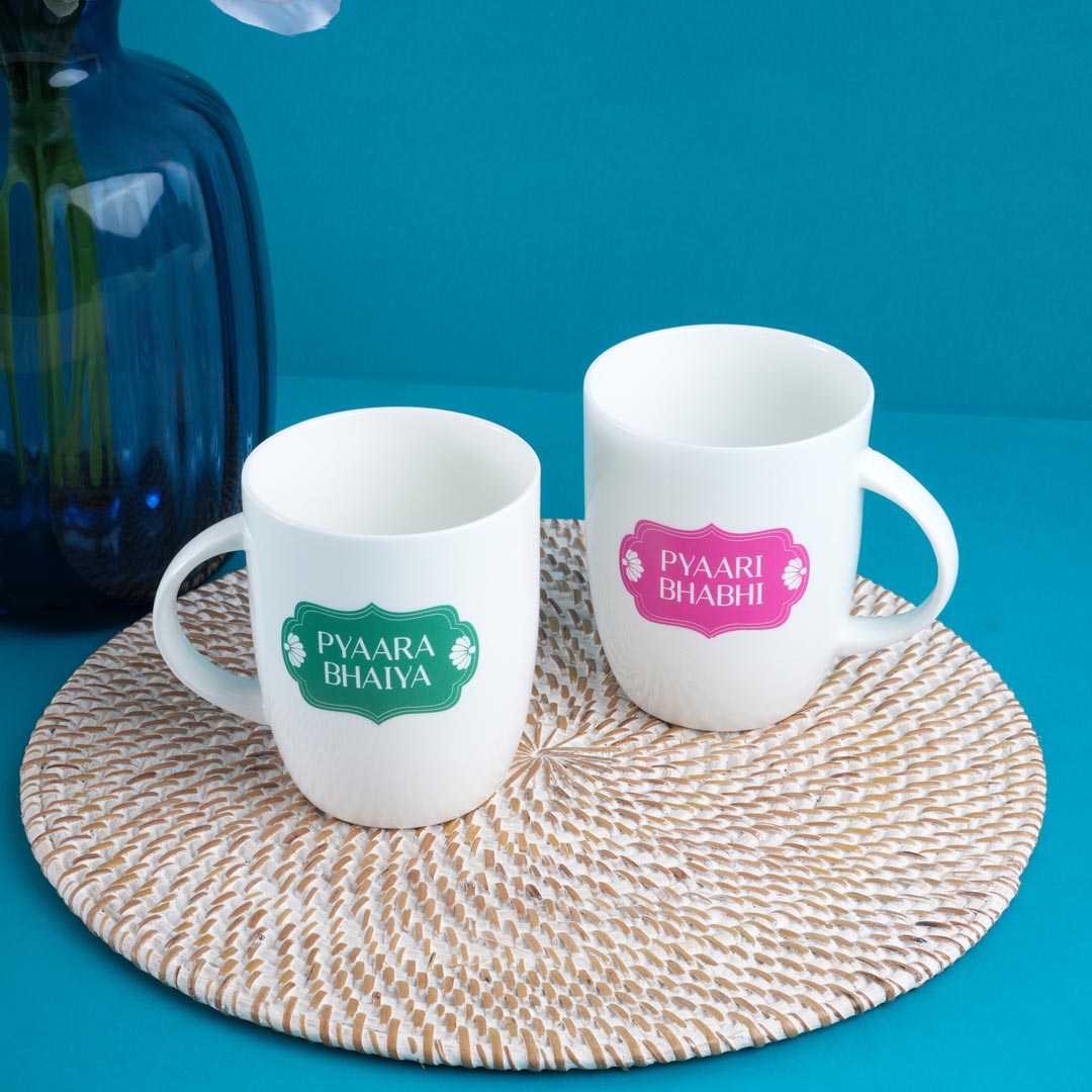 The Bhaiya Bhabhi Mug Set