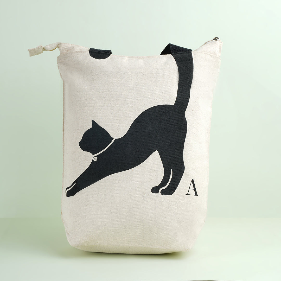 Custom Feline Tote