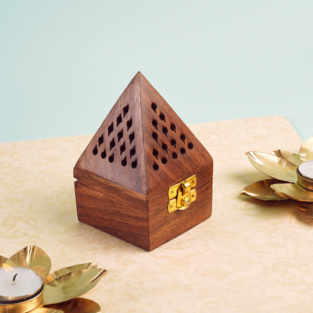 Wooden Dhoop stand